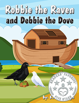 Robbie the Raven and Debbie the Dove
